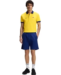 Boss by Hugo Men's Paddy Colombia Country Flag Trim Polo Shirt