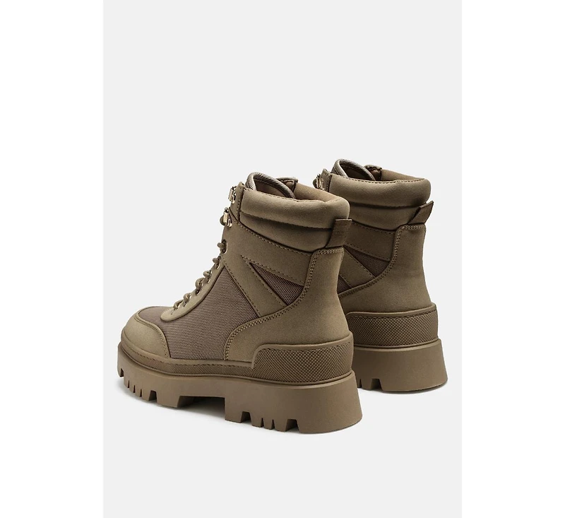 Mood Lace Up Ankle Boots