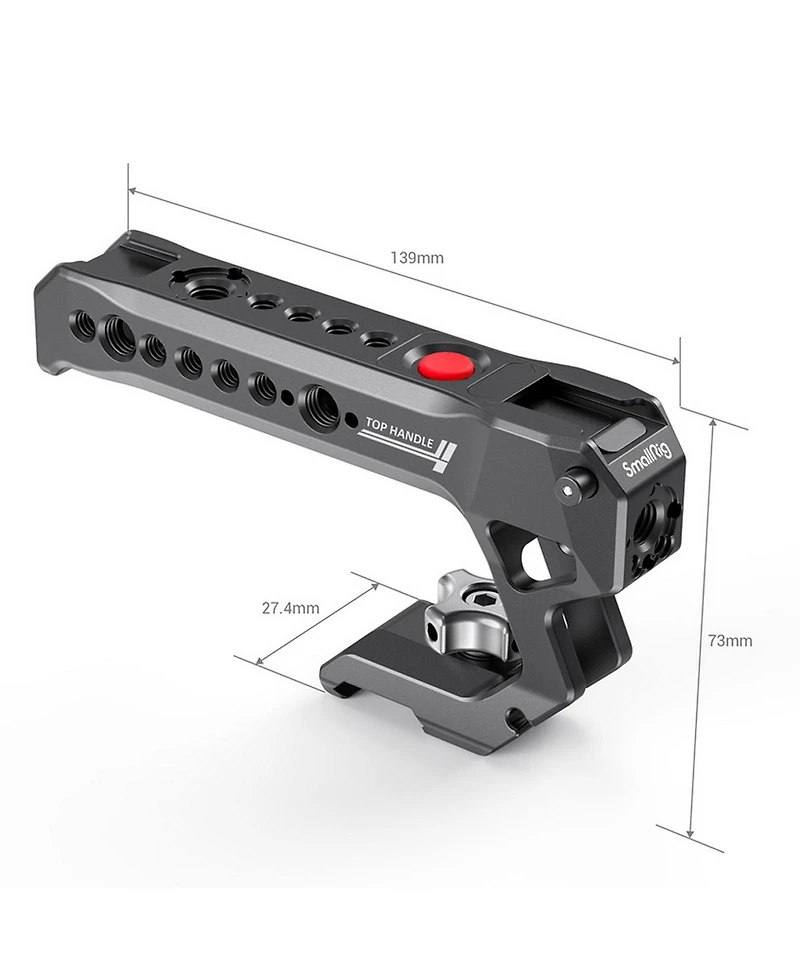 SmallRig 3322 Nato Top Handle with Record Start/Stop Remote Trigger