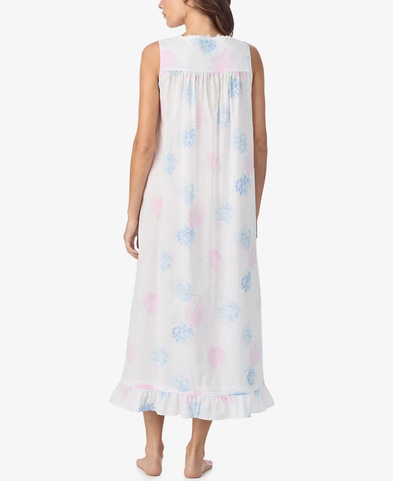 Eileen West Women's Sleeveless Woven Lawn Ballet Nightgown