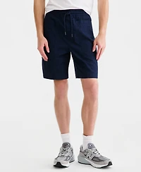 Sun + Stone Men's Josh Cotton 8" Pull-On Shorts, Macy's Exclusive