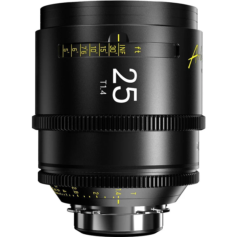 Dzofilm Arles Prime Cine 6-Lens Kit with 18mm, 25mm, 35mm, 50mm, 75mm and 100mm T1.4 Lens for Pl Mount, Feet