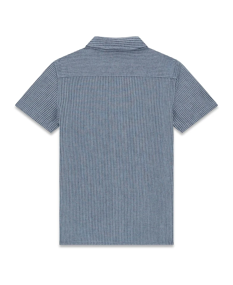 Guess Boys' 8-16 Seersucker Button Down Shirt