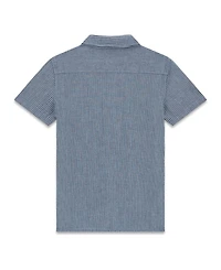 Guess Boys' 8-16 Seersucker Button Down Shirt