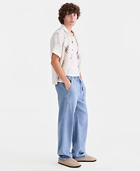 Sun + Stone Men's Pipeline Light-Wash Loose-Fit Pull-On Jeans, Macy's Exclusive