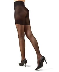 MeMoi Women's Nudes Ultra Bare Micronet Mid Toner Control Pantyhose