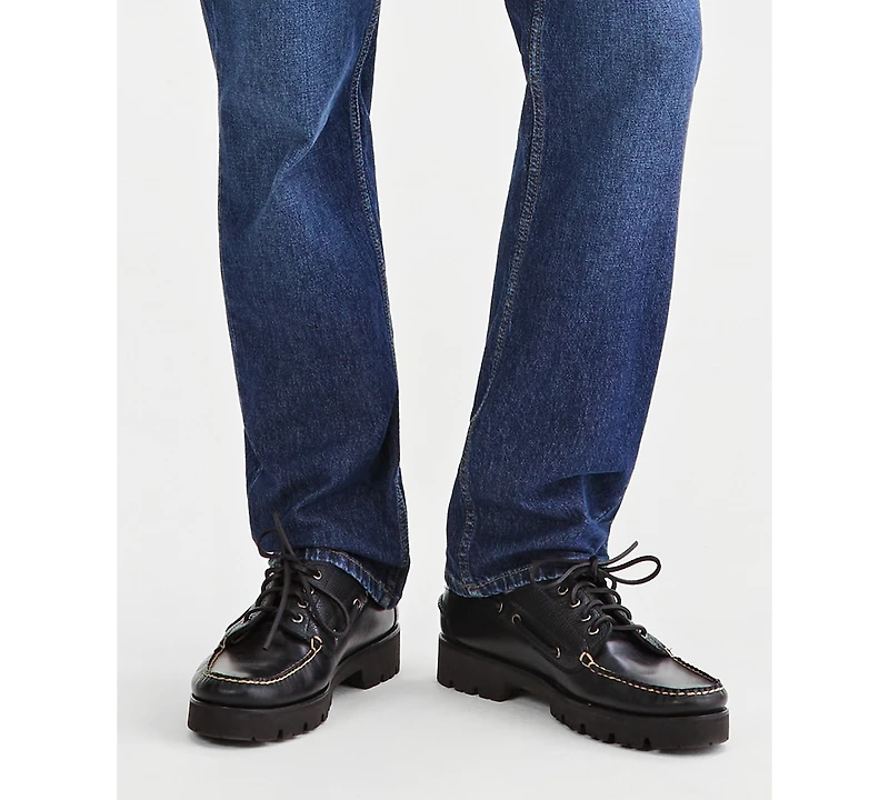 Sun + Stone Men's Navy Wash Straight-Fit Jeans, Macy's Exclusive