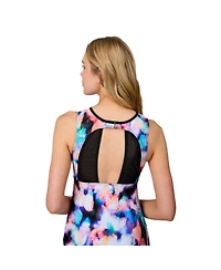 Free Country Women's Mesh V-Neck Tankini Top