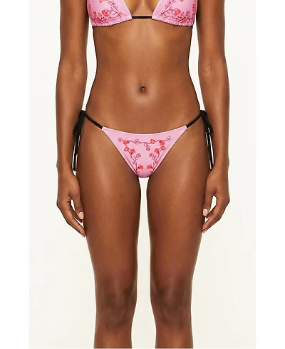 Jessie Zhao New York Women's Wild Rose Reversible Tie Side Bottom