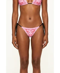 Jessie Zhao New York Women's Wild Rose Reversible Tie Side Bottom