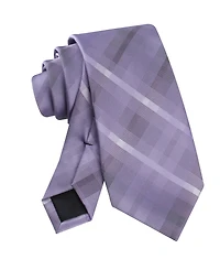 Calvin Klein Men's Drogo Plaid Pattern Tie