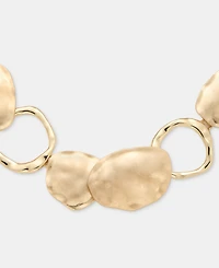 Style & Co Gold-Tone Pendant Link Necklace, Macy's Exclusive