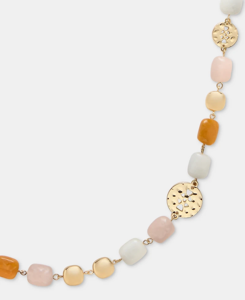 Style & Co Gold-Tone 36" Beaded Strand Necklace, Macy's Exclusive