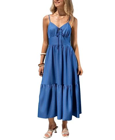 Cupshe Women's Confident Mood Midi Beach Dress