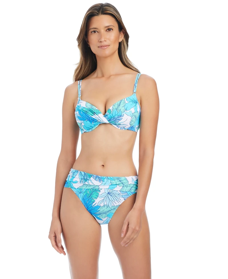 Bleu by Rod Beattie Women's Riviera Retreat Underwire Molded Cups Bikini Top