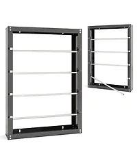 Sugift Wire Spool Rack with Four Rods for Industrial Retail Use