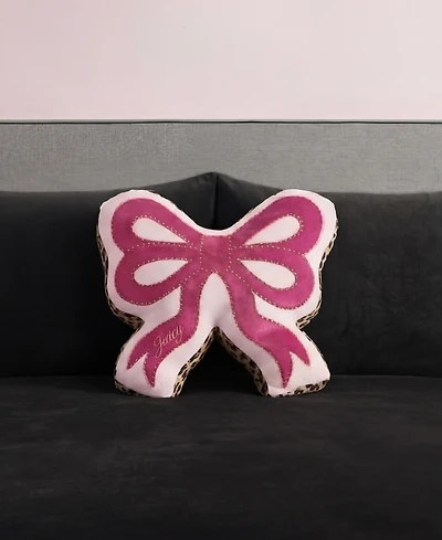 Juicy Couture Shaped Decorative Pillow, 18" x 18"