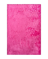 Juicy Couture Embossed Oversized Plush Throw, 60" x 90"