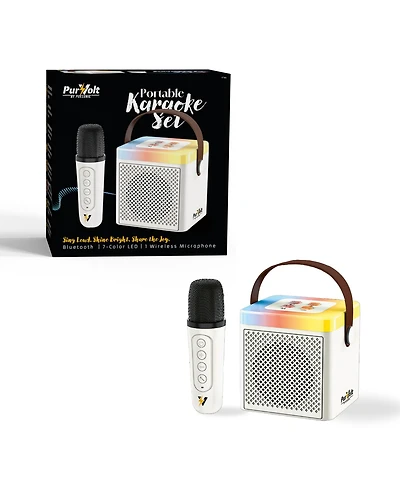 Pursonic PurVolt Portable Karaoke Set – Sing, Shine & Share the Fun Anywhere