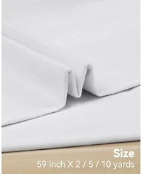 Gnuadz Cotton Muslin Fabric Bleached Linen Material Sewing Apparel Cloth