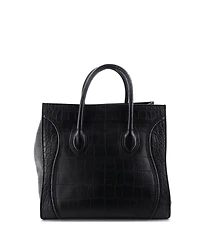Pre-Owned Celine Medium Phantom Bag Embossed Leather
