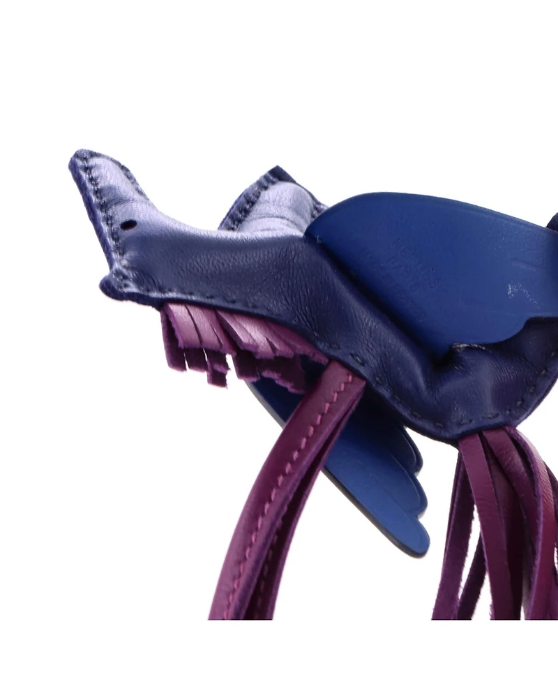 Pre-Owned Hermes Pm Pegase Rodeo Bag Charm Leather