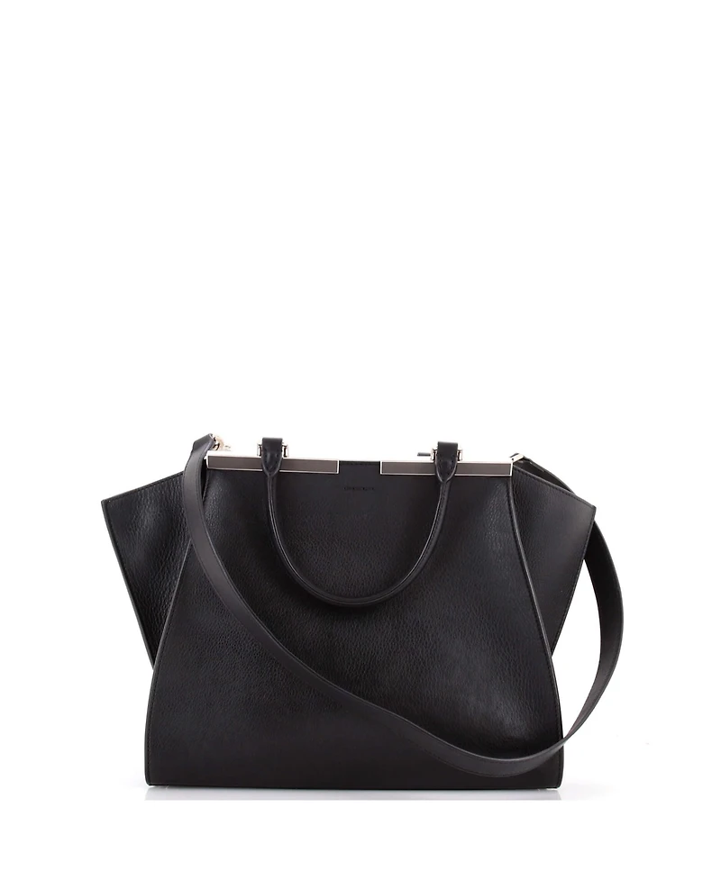 Pre-Owned Fendi Petite 3Jours Bag Leather