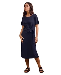 Celtic & Co. Women's and Knot Detail Jersey Dress