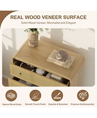 gaomon 31''Tall Rattan Dresser,6 Drawer Dresser for Bedroom,Dressers and Chests of Drawers