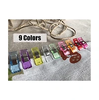 Gnuadz 100pcs Sewing Clips Fabric Quilting Binding Accessories Supplies Craft Patchwork Hemming Crochet Knitting Diy Tool