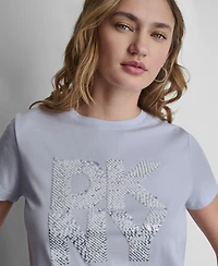 Dkny Jeans Women's Short-Sleeve Crewneck T-Shirt