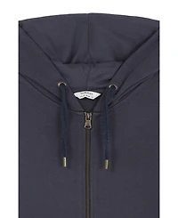 Scalpers Little Girls Embossed Skull Zip Hoodie