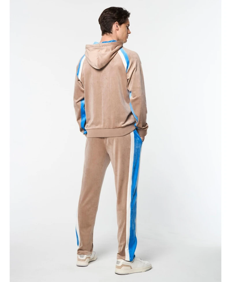 Sergio Tacchini Men's Lazaro Velour Hoodie