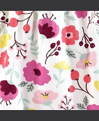 Touched by Nature Baby Girls Natural Cotton Dresses Featuring Both Short and Long Sleeves