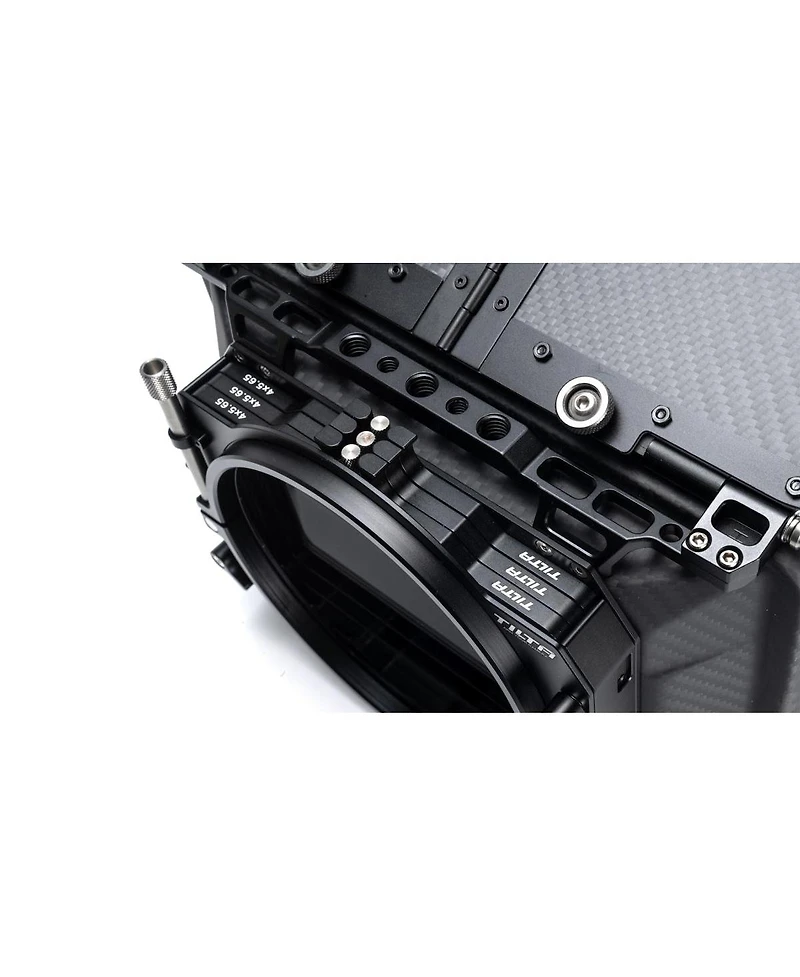 Tilta Mb-T12 3-Stage 4x5.65" Carbon Fiber Clamp On Matte Box with Single 80mm Back