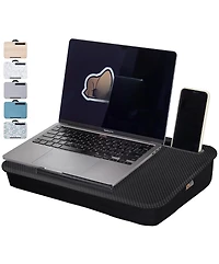 Gnuadz 15.6" Laptop Lap Desk Phone Holder Pillow Cushion Tray Portable Workstation