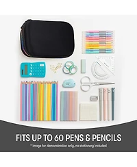 Gnuadz Rainbow Pencil Box Cute School Stationery Organizer Case