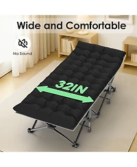 Gnuadz Camping Folding Heavy Duty Sleeping Bed Oxford Outdoor Recreation Gear