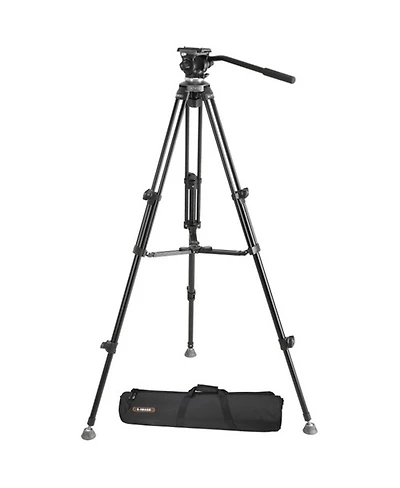Ikan E-Image EK610 Professional 3-Section Aluminum Video Tripod with 65mm Bowl Fluid Head