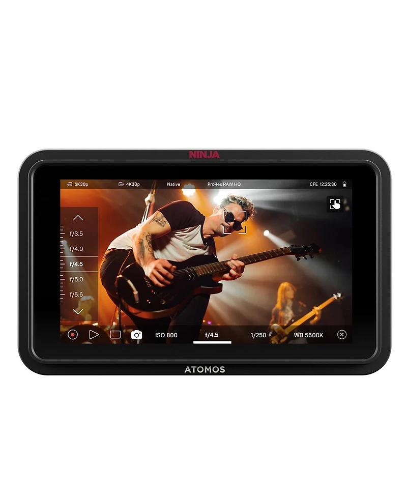 Atomos Ninja Raw 5.2" Full Hd Touchscreen Hdr On-Camera Monitor/Recorder, Supports 6K Hdmi
