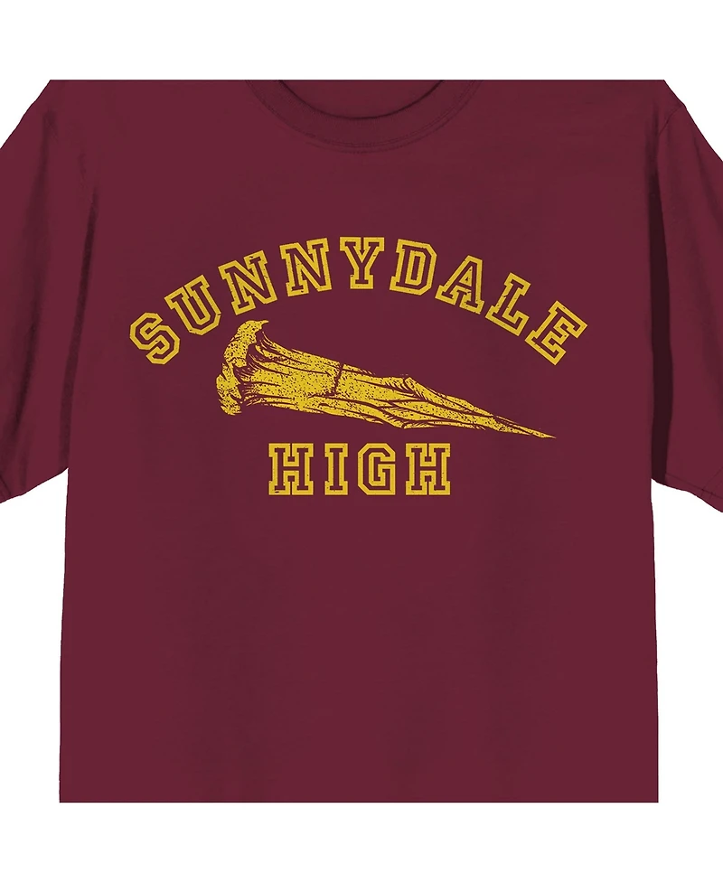 Buffy The Vampire Men's Slayer Sunnydale High Adult Crew Neck Short Sleeve