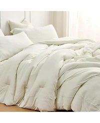 Look At This Thicky - Coma Inducer Oversized Comforter Set - Standard Thicky - Creamy Elephant