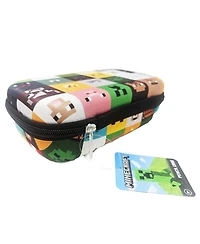 Gnuadz Molded Pencil Case Zipper Closure Hard Shell Storage Box