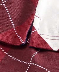 Club Room Men's Argyle Polo Shirt, Macy's Exclusive - Collegiate