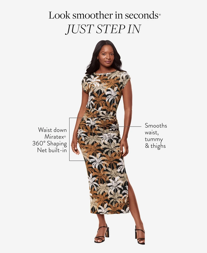 Body by Miraclesuit Women's Boat Neck Dress