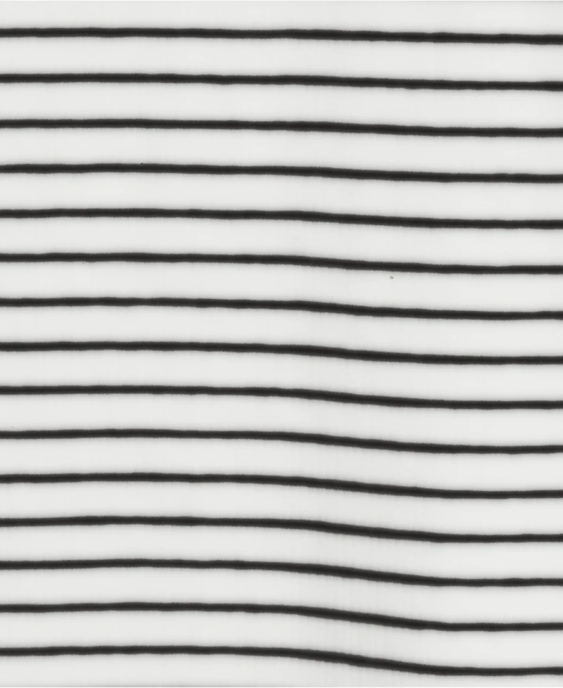 Lands' End Plus Short Sleeve Crew Neck Micro Rib Mini Tee