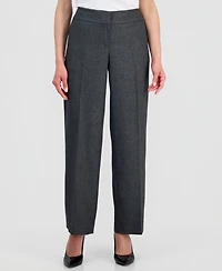 Le Suit Women's Four-Pocket Jacket & Fly-Front Wide-Leg Pants