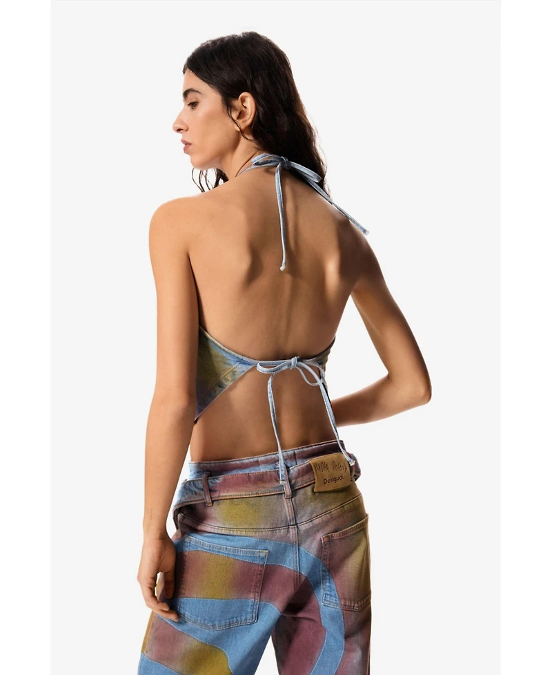 Desigual Women's Denim blouse Masha Popova