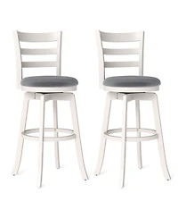 Gouun 30.5 in Swivel Counter Height Bar Stools Set of 2