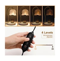 Artudatech Dimmable Candle Warmer Lamp with Timer and 2 Bulbs for Home Decor